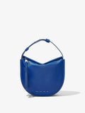 Front image of Medium Baxter Leather Bag in COBALT