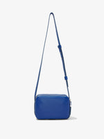 Back image of Watts Leather Camera Bag in cobalt