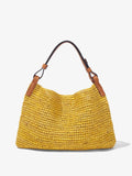 Front image of Minetta Raffia Bag in SUN