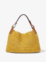 Back image of Minetta Raffia Bag in SUN