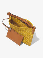 Aerial image of Minetta Raffia Bag in SUN