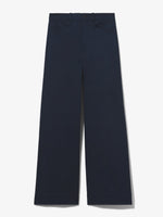 Flat image of Cotton Twill Culottes in navy