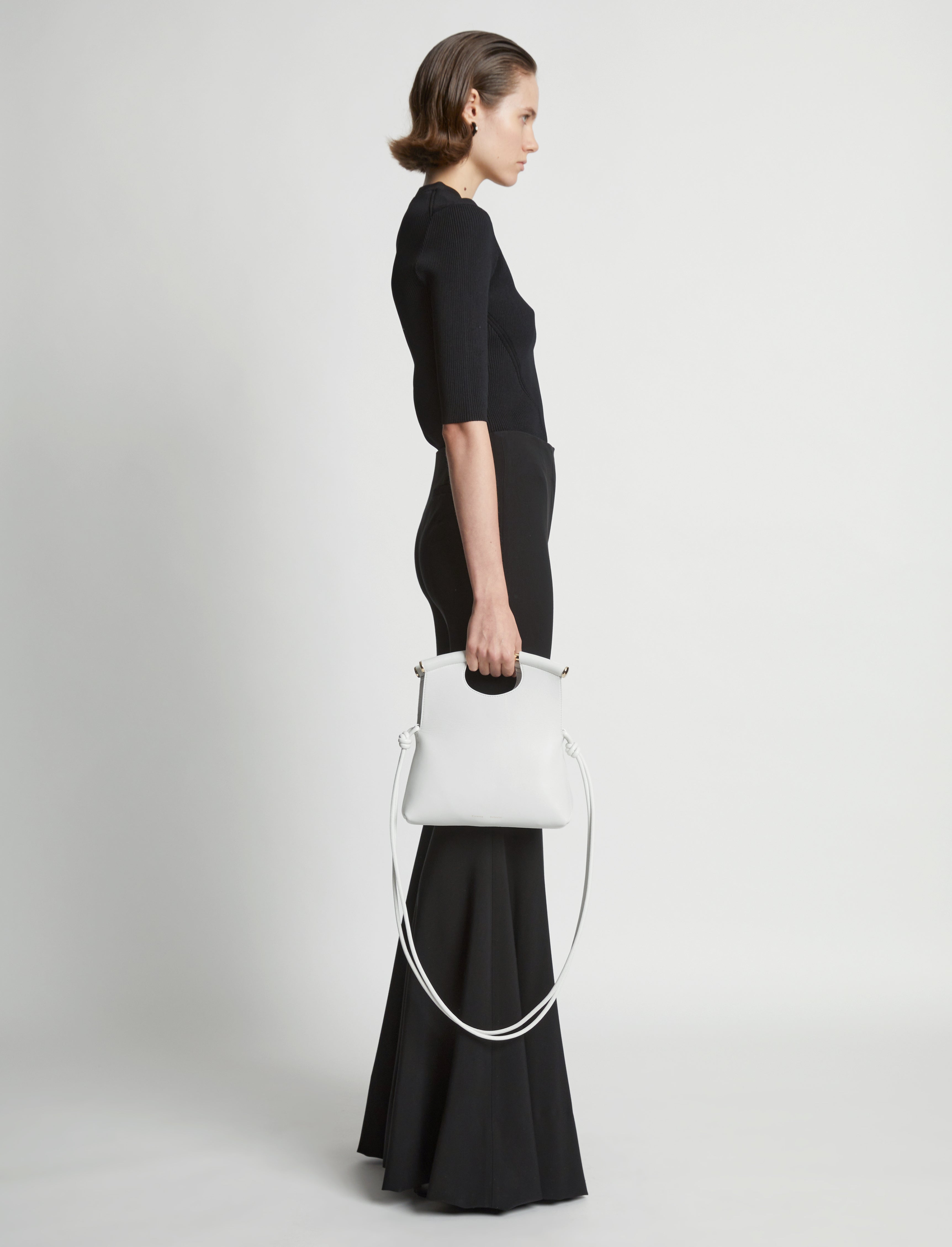 Proenza Schouler Bar leather tote - White