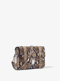 Side image of Printed Snake PS1 Mini Crossbody Bag in NATURAL MULTI