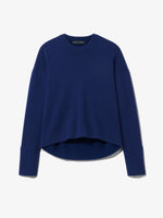 Still Life image of Eco Cashmere Oversized Sweater in COBALT