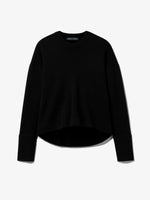 Still Life  image of Eco Cashmere Oversized Sweater in BLACK