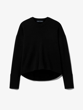 Still Life  image of Eco Cashmere Oversized Sweater in BLACK