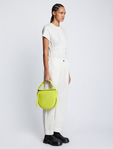 PROENZA SCHOULER WHITE LABEL Baxter topstitched leather shoulder