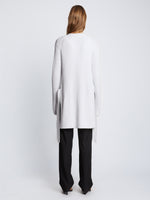 Cardigan Relaxed – Proenza Schouler Ribbed Cotton