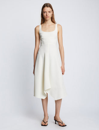 Proenza Schouler White Label Barre Bustier Dress - Off White | Proenza ...