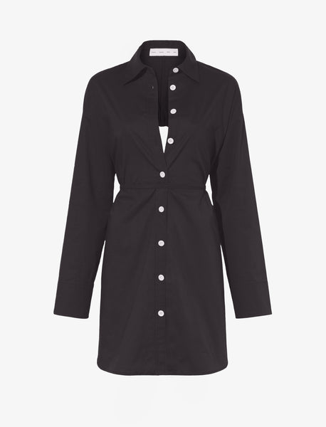 Soft Poplin Button Down Shirt Dress – Proenza Schouler