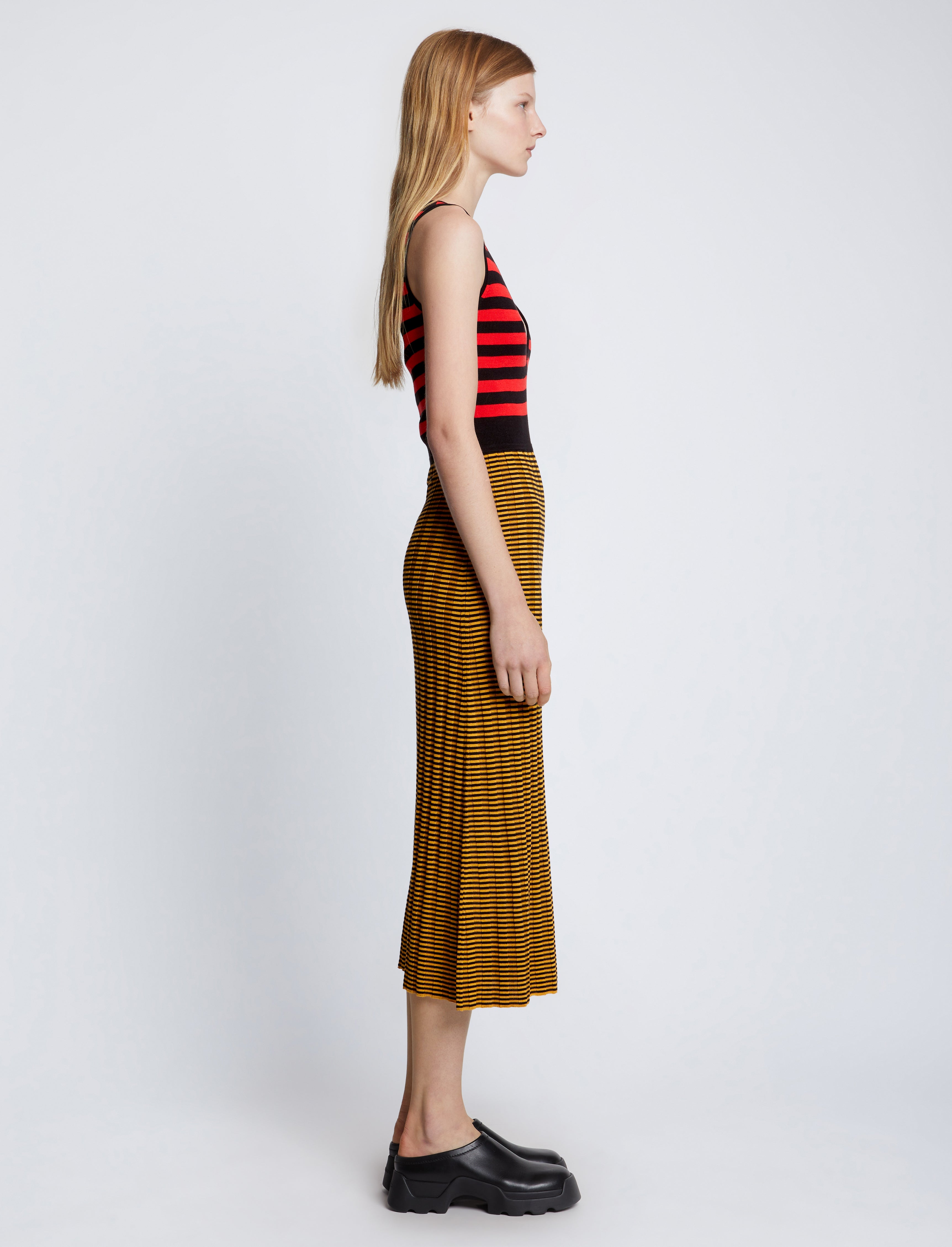 Slinky Stripe Tank Top Dress – Proenza Schouler