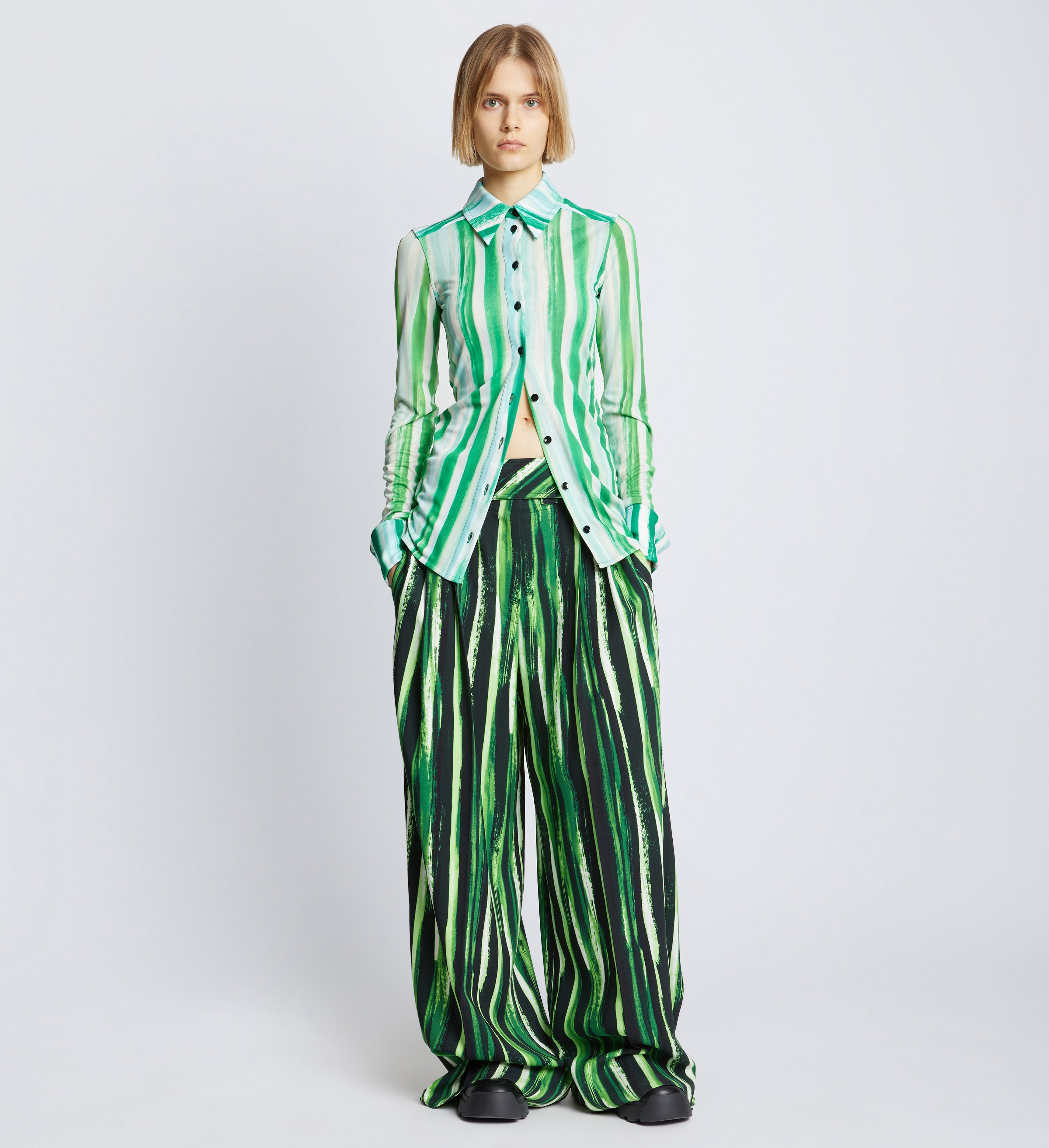 Painted Stripe Pants – Proenza Schouler