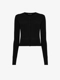 Still Life image of Silk Viscose Cardigan in BLACK