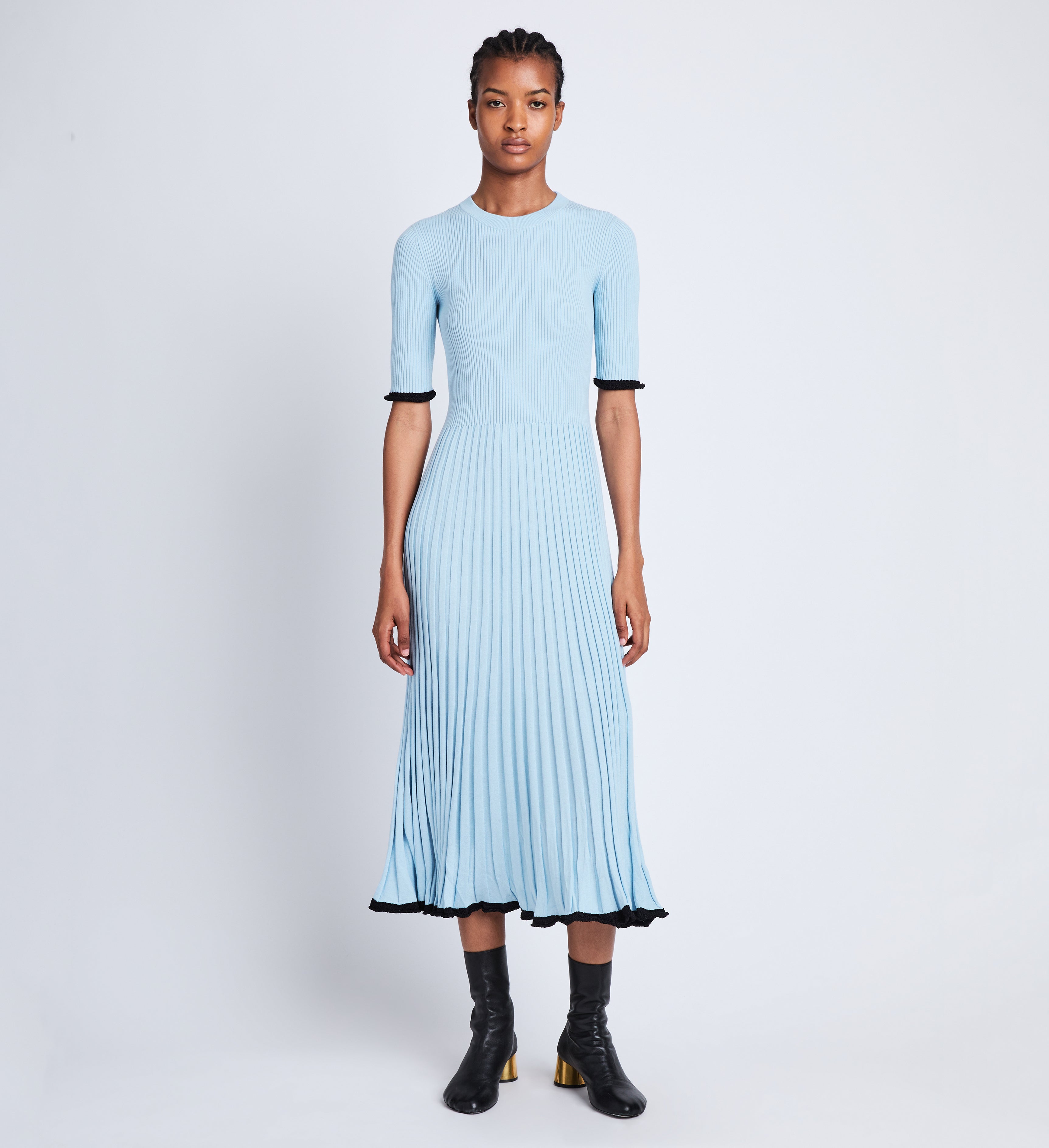 Silk Cashmere Rib Knit Dress – Proenza Schouler
