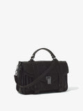 Side image of Carved Python PS1 Medium Bag in BLACK