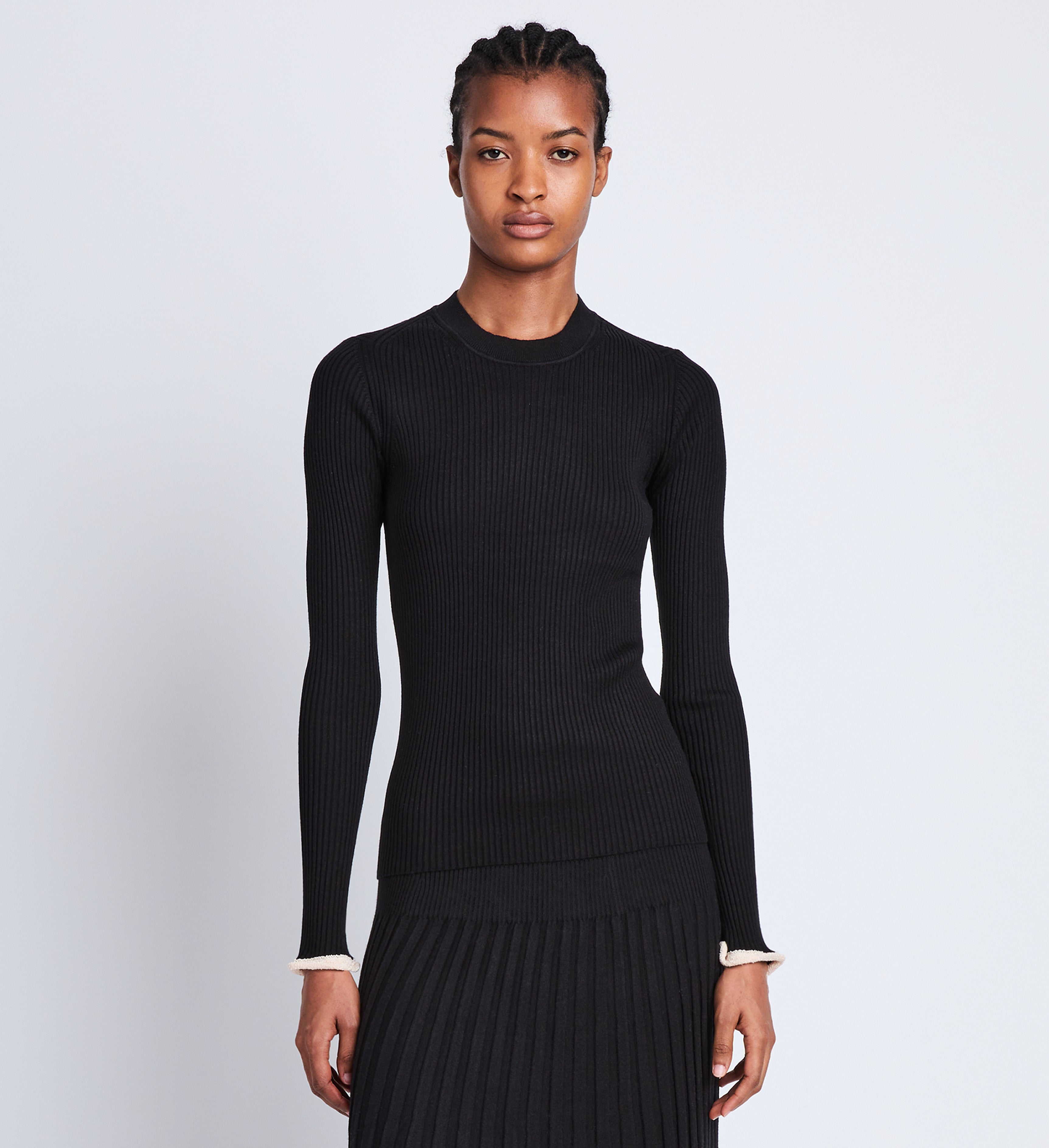 Silk Cashmere Rib Knit Sweater – Proenza Schouler