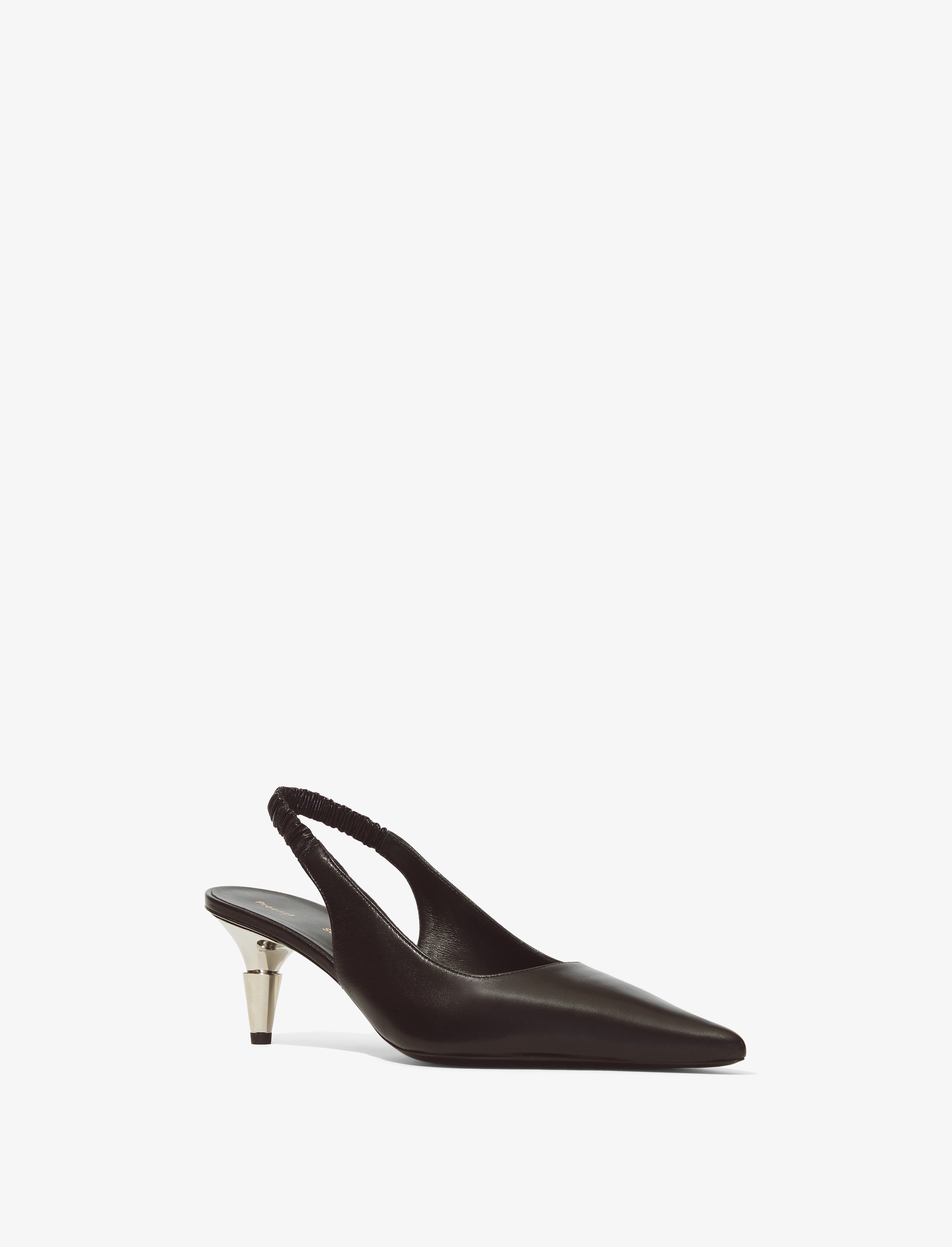 All black slingback sale city flats