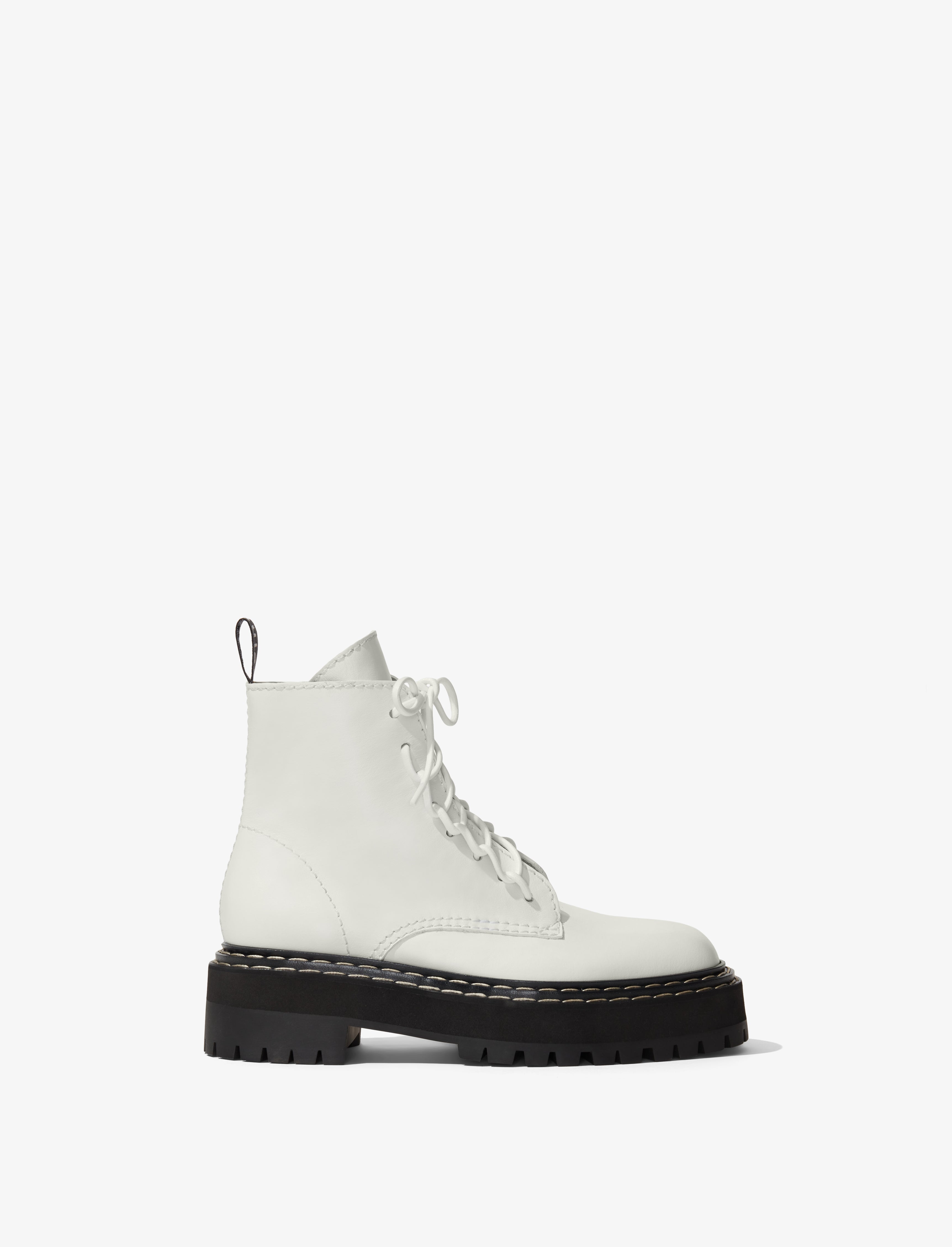 White 2025 lug boots