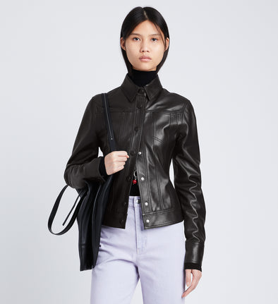 Sculpted Schouler Leather Proenza Lightweight – Jacket