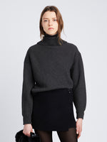 Proenza Schouler White Label Reversible Cotton Cashmere Sweater ...