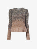 Still Life image of Multi Marl Knit Sweater in DARK CAMEL MELANGE