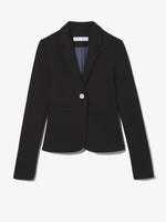 Still Life image of Jersey Suiting Blazer in BLACK