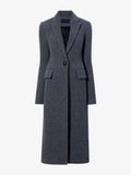 Still Life image of Wool Jersey Coat in GREY MELANGE