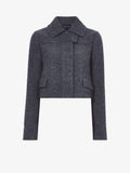 Still Life image of Wool Jersey Jacket in GREY MELANGE