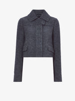 Still Life image of Wool Jersey Jacket in GREY MELANGE