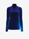 Still Life image of Ice Dyed Velvet Top in COBALT