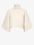 Still Life image of Double Face Eco Cashmere Sweater in IVORY