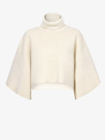 Still Life image of Double Face Eco Cashmere Sweater in IVORY