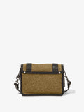 Back image of Mixed Material PS1 Mini Crossbody Bag in WALNUT