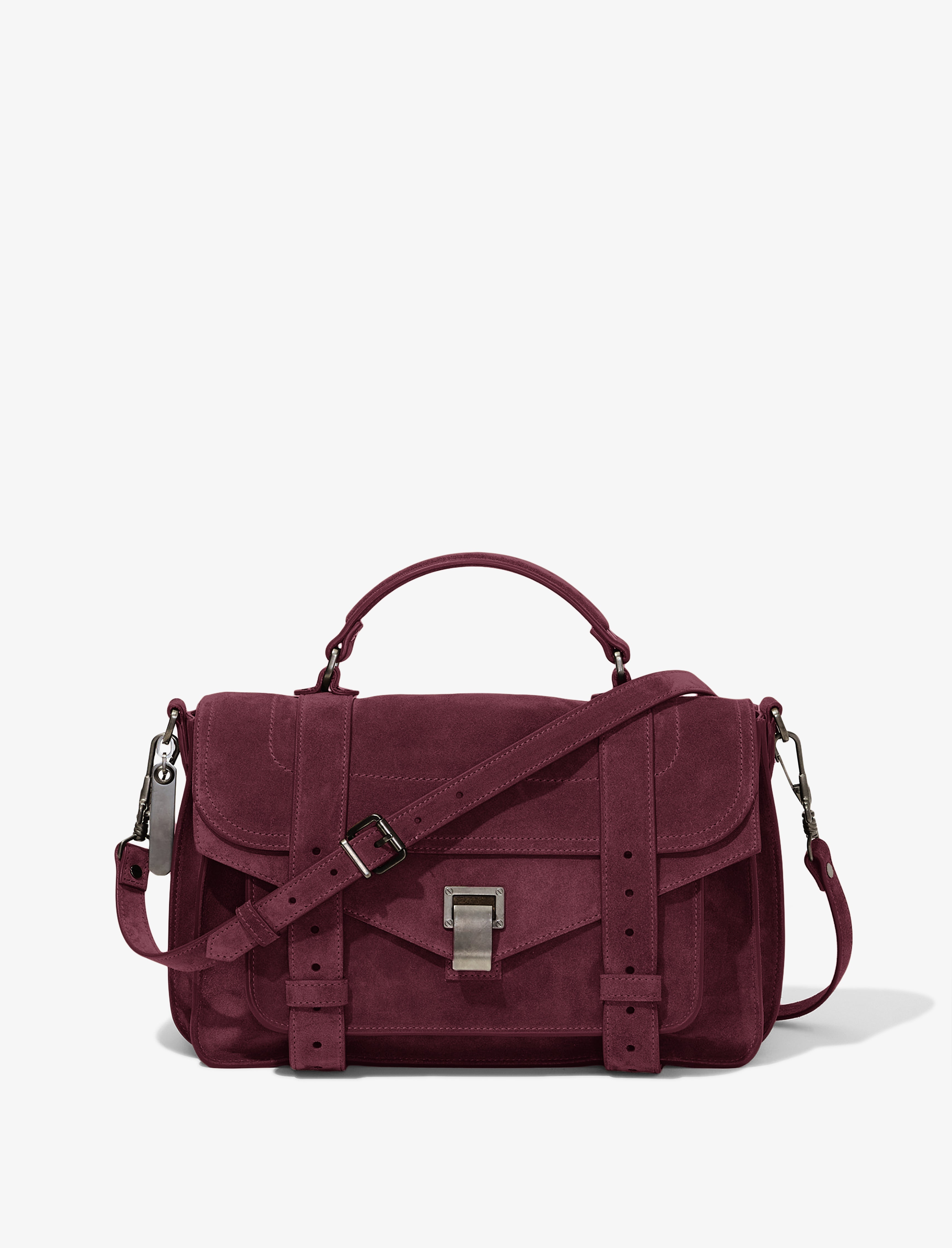 PS1 Medium Bag in Suede Proenza Schouler