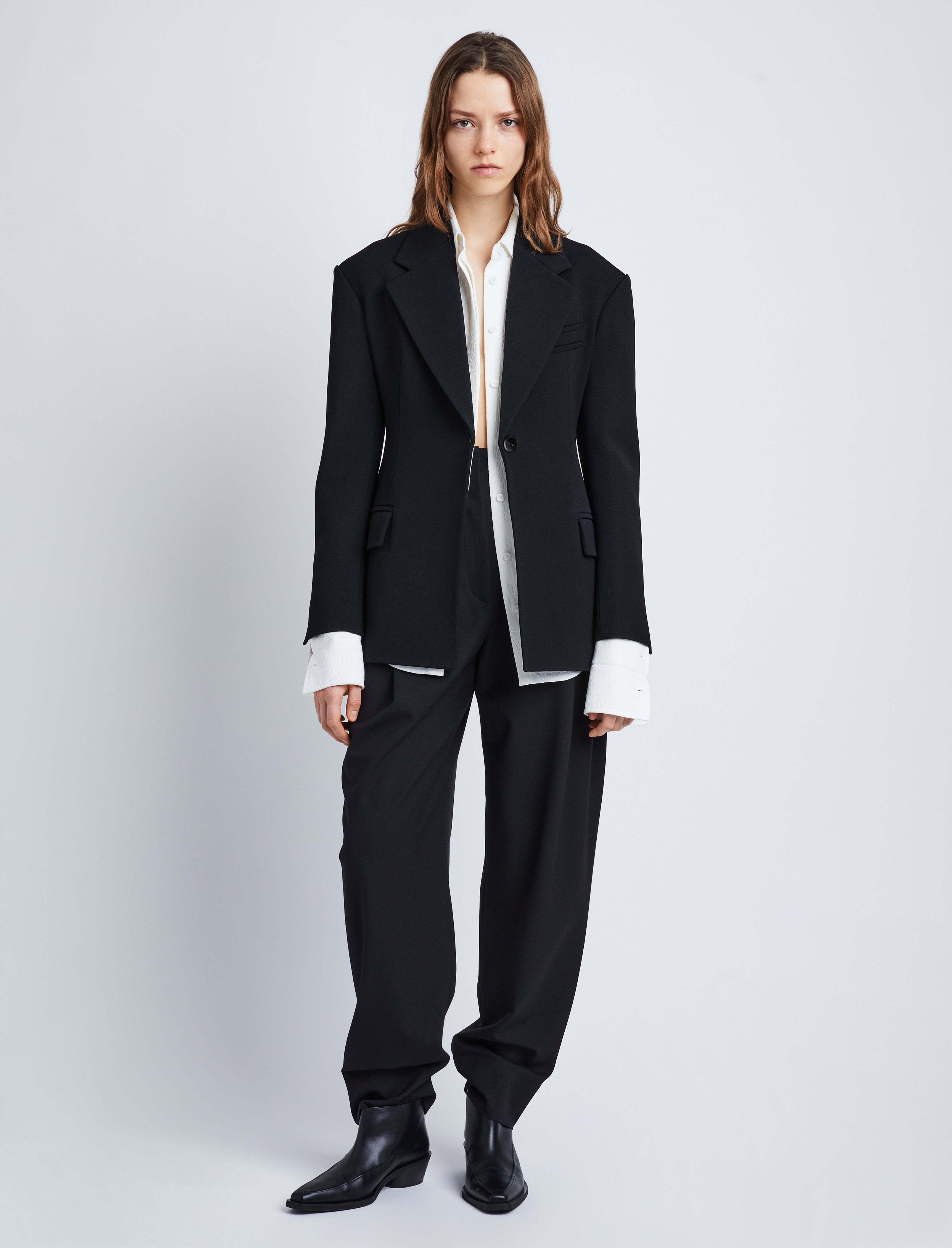 Wool Twill Jacket – Proenza Schouler