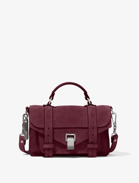 PS1 Tiny Bag in Suede Proenza Schouler