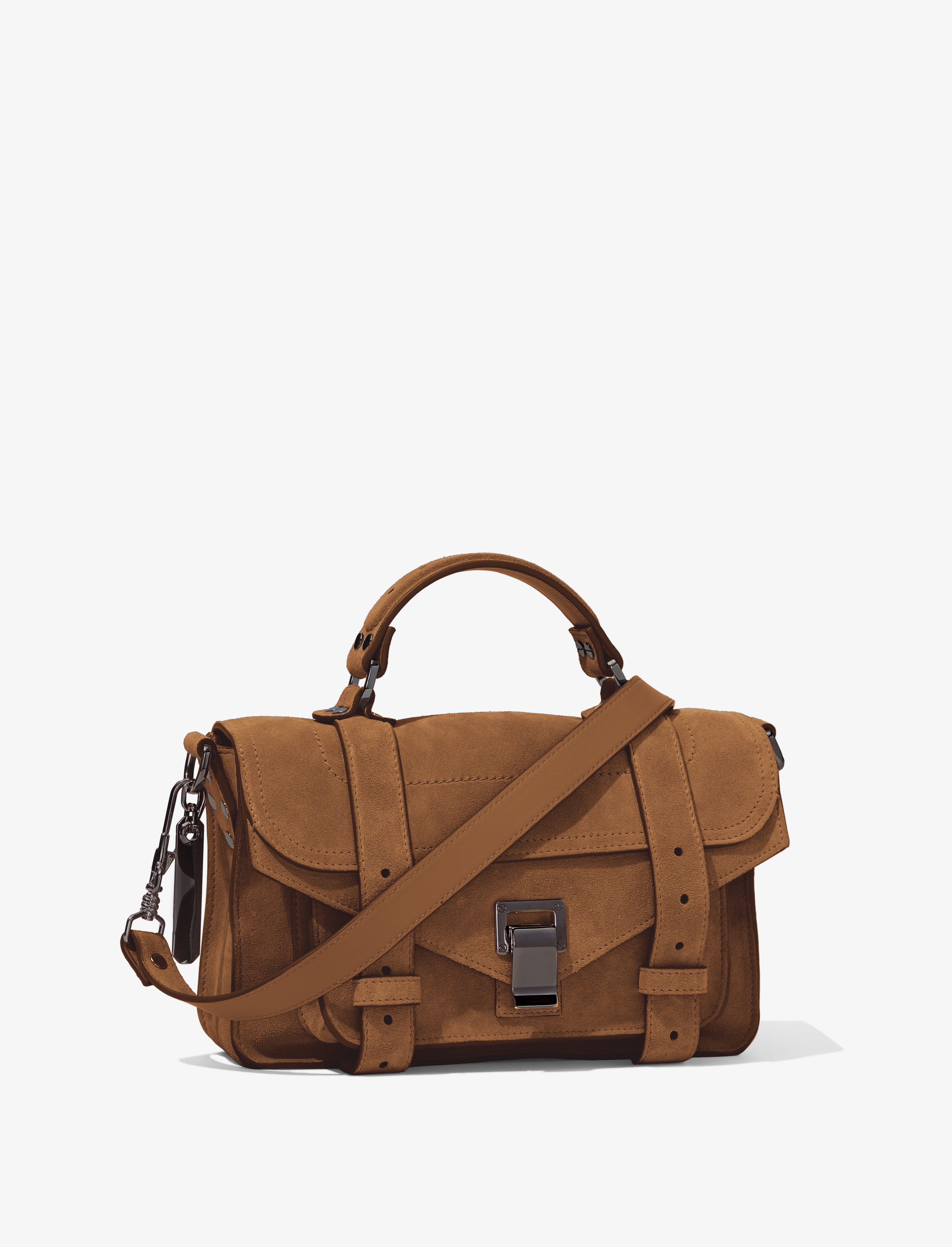 PS1 Tiny Bag in Suede Proenza Schouler