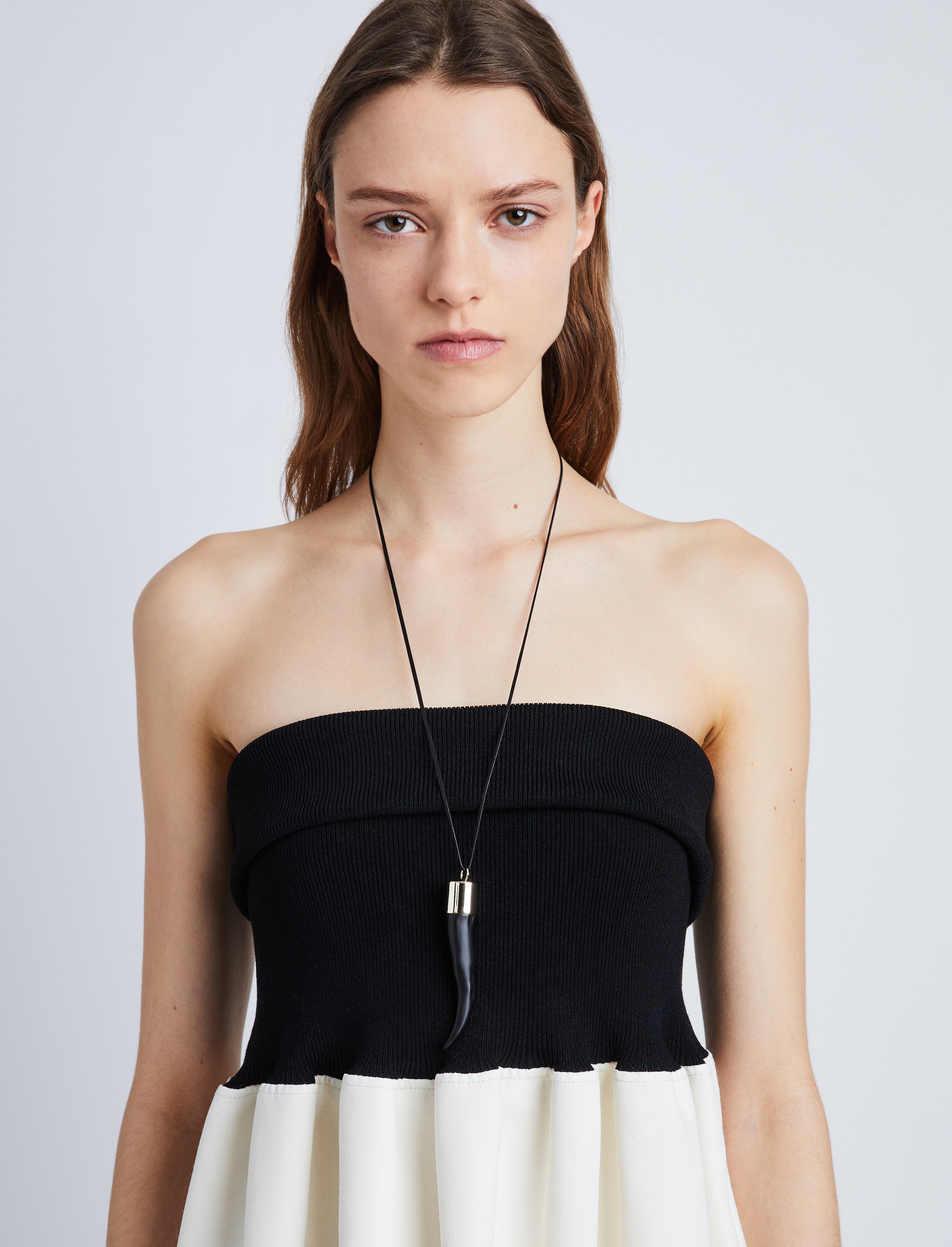 Horn Pendant Necklace Proenza Schouler