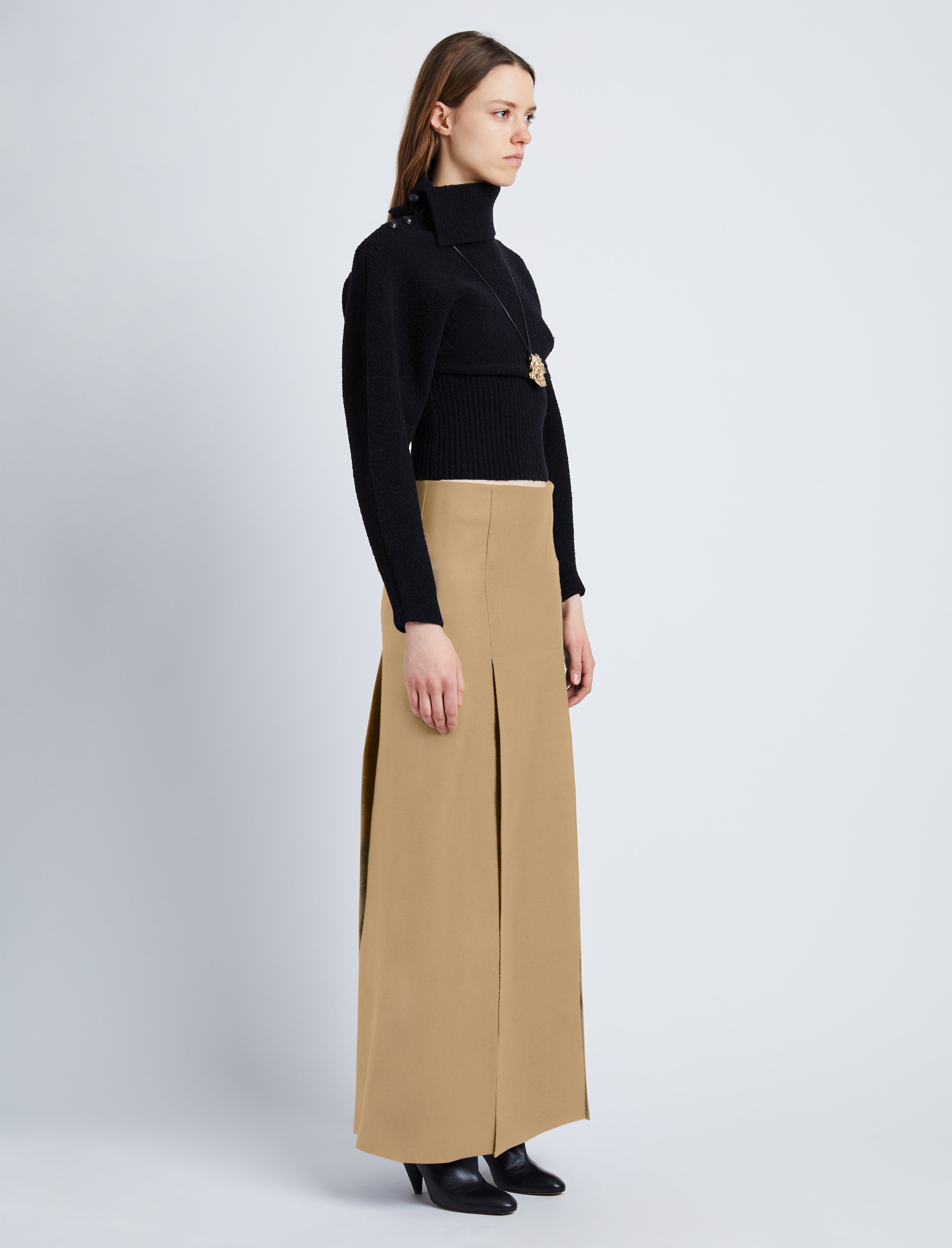Wool Felt Slit Skirt – Proenza Schouler