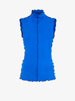 Still Life image of Slinky Jersey Turtleneck Top in BRIGHT BLUE