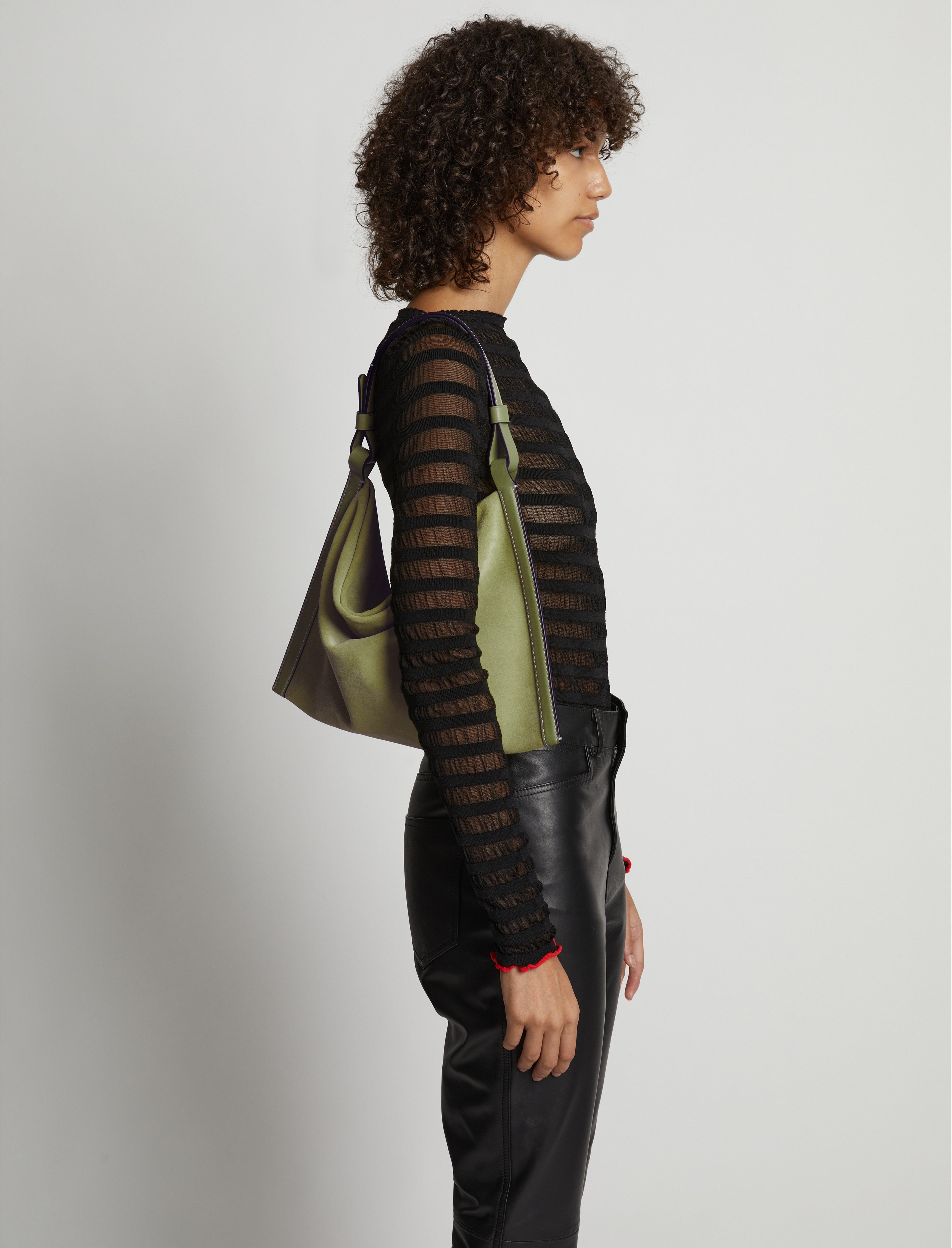 Minetta Bag in Suede Proenza Schouler