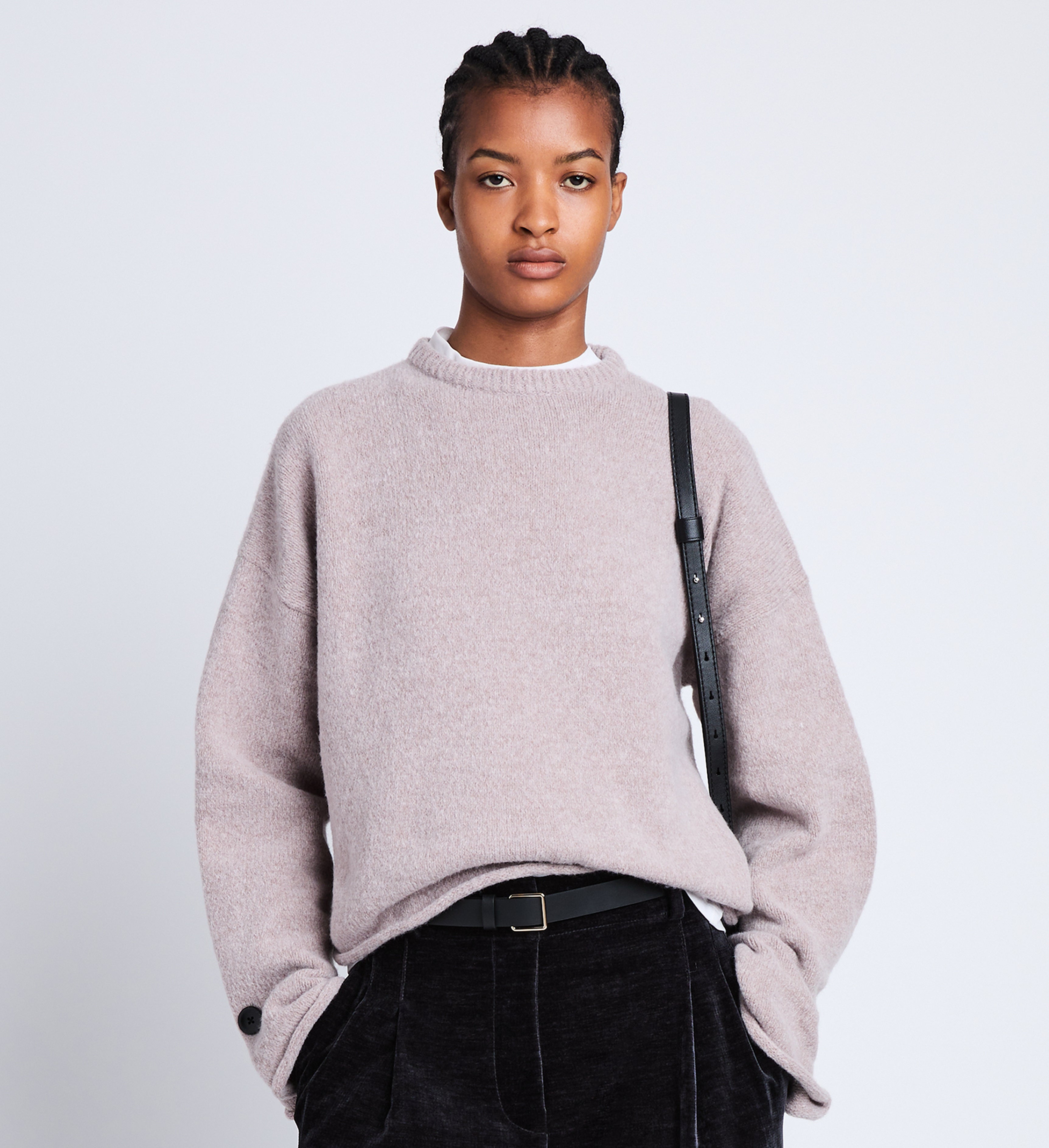 Tara Knit Sweater in Wool Blend – Proenza Schouler