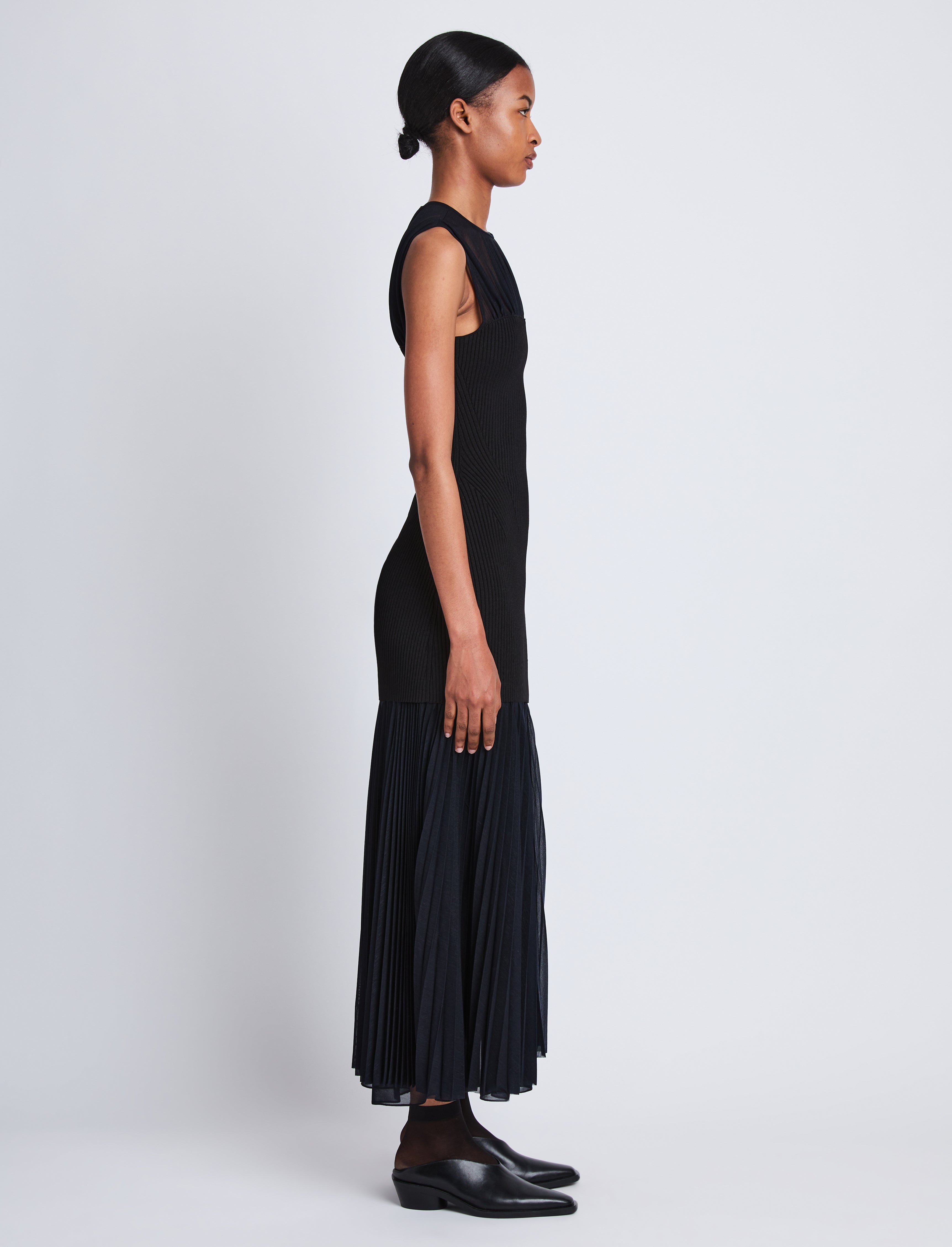 Niki Dress in Sheer Jersey Proenza Schouler