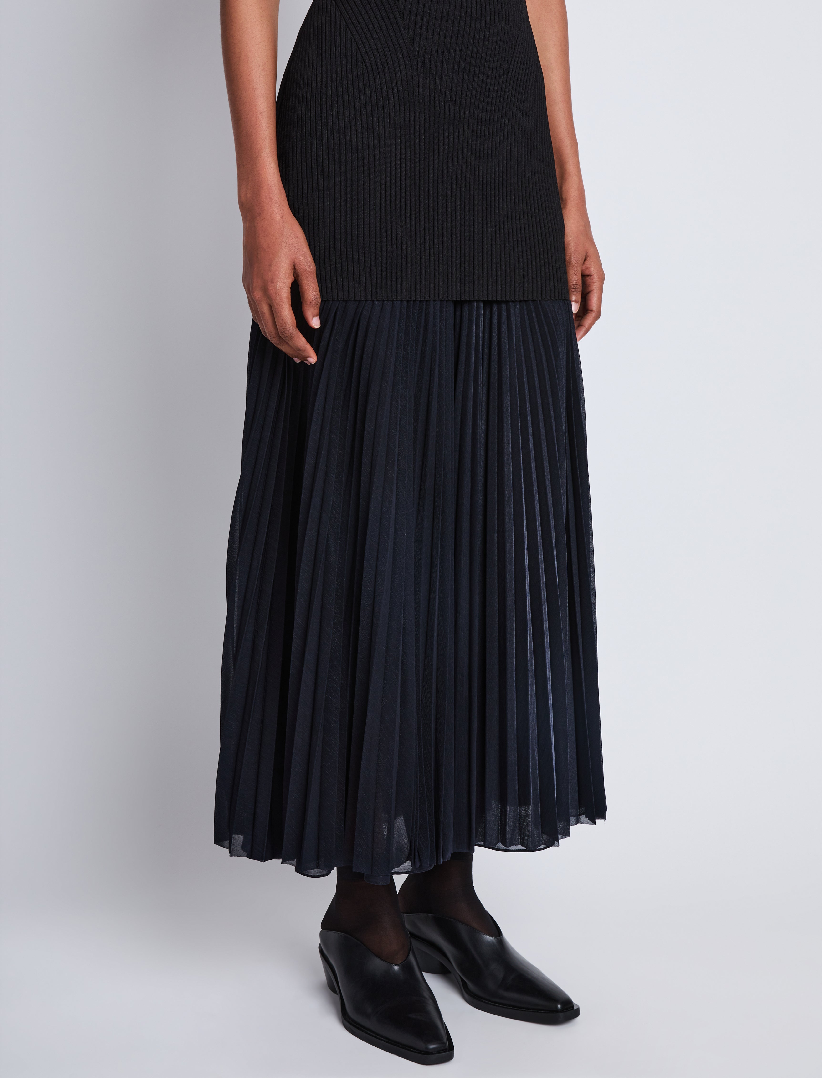 Niki Dress in Sheer Jersey Proenza Schouler