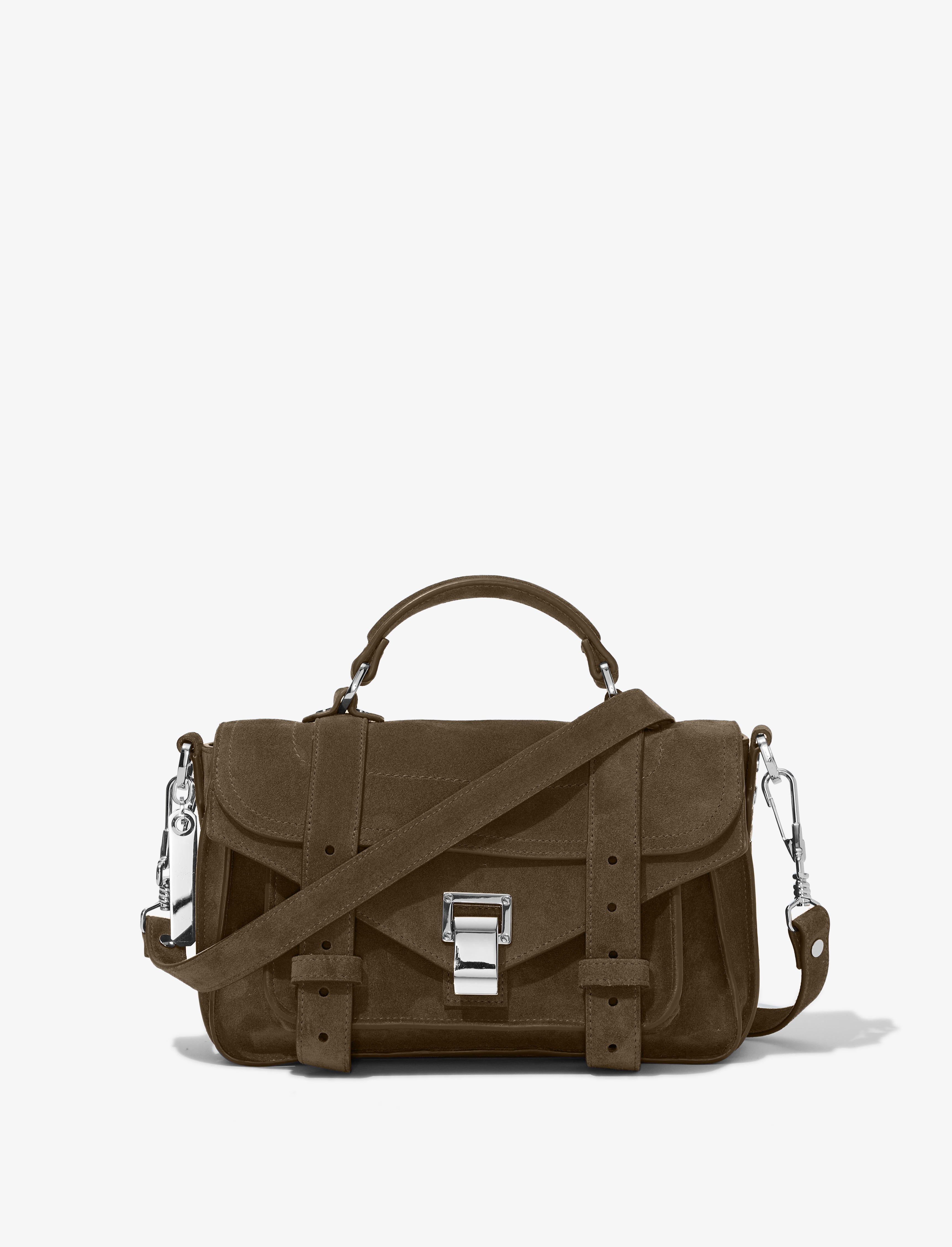 PS1 Tiny Bag in Suede Proenza Schouler