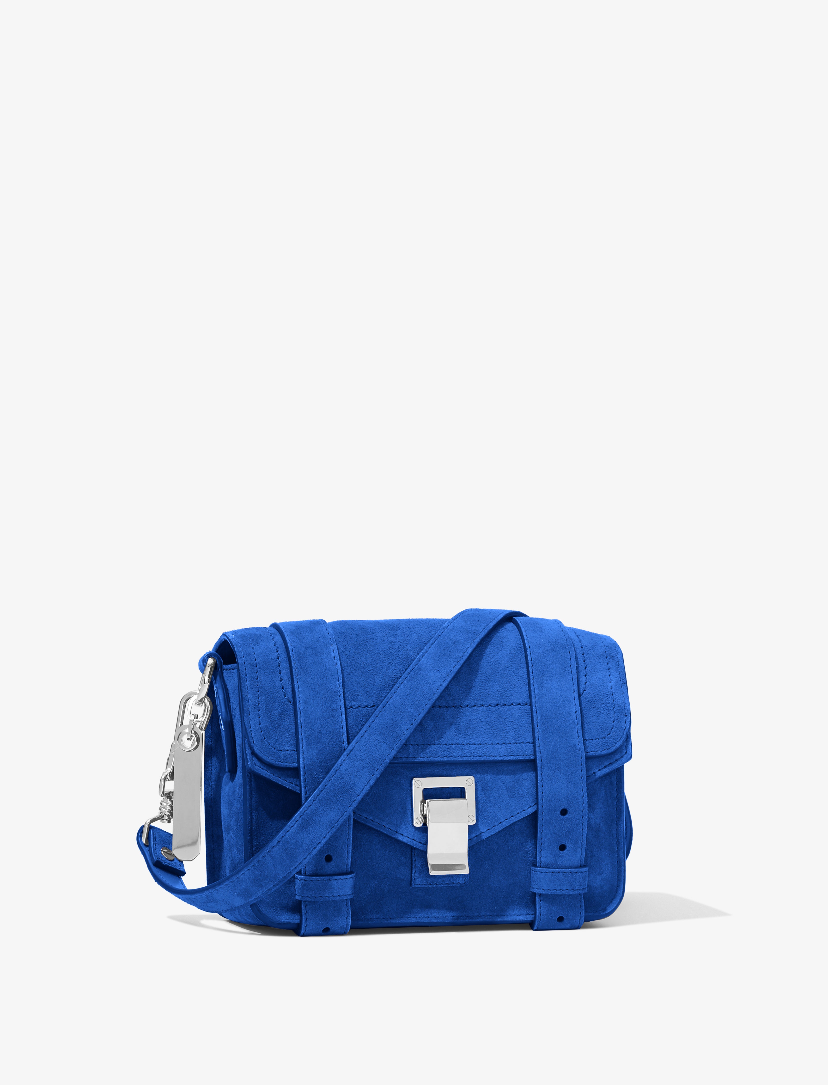 PS1 Mini Crossbody Bag in Suede Proenza Schouler