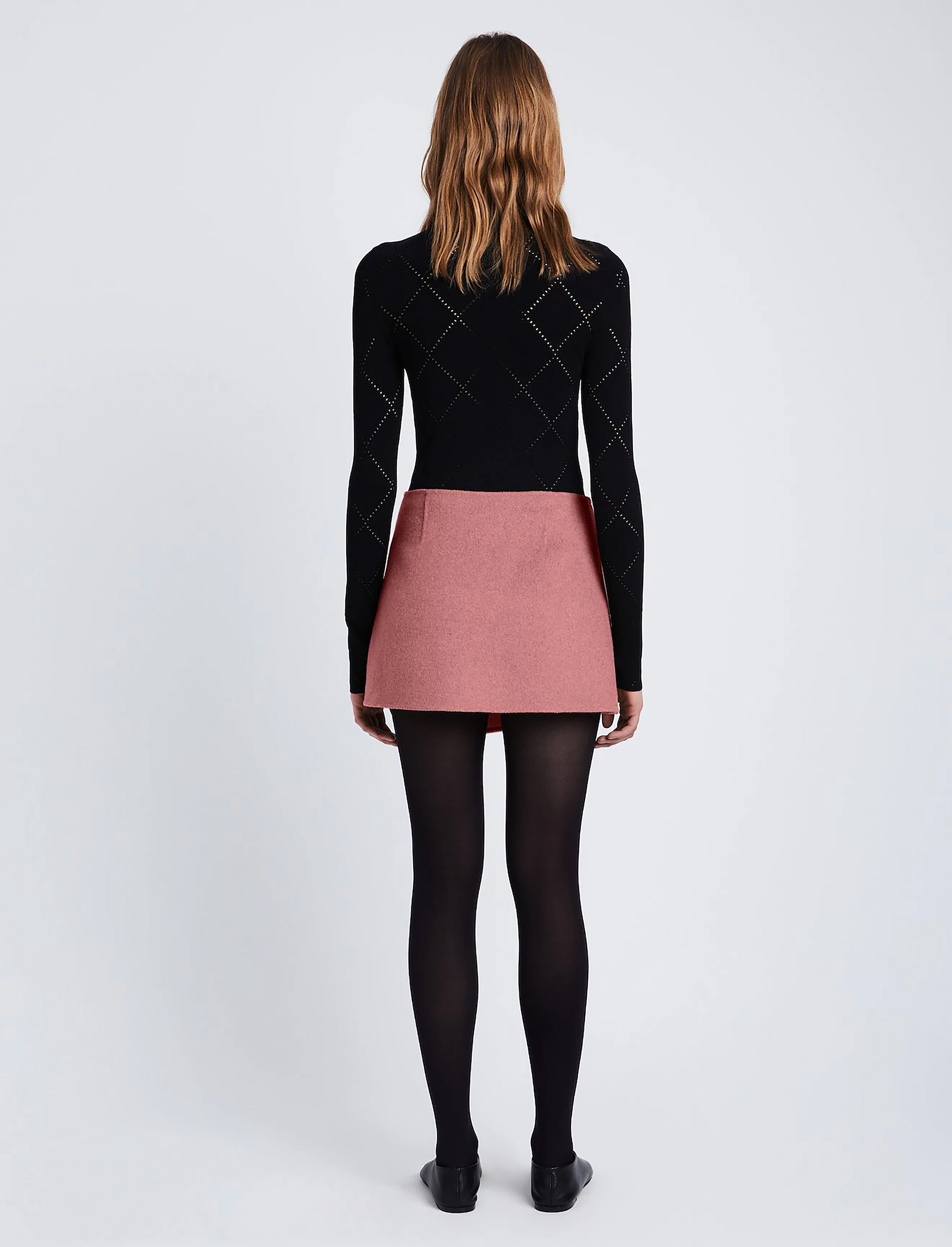Melton Wool Wrap Skirt – Proenza Schouler