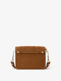 Proenza Schouler back image of PS1 Mini Crossbody Bag In Soft Suede in saddle