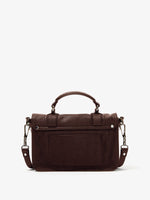 Proenza Schouler back image of PS1 Tiny Bag in CHESTNUT